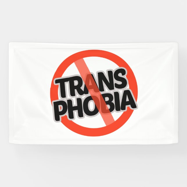 Keine Transphobie Banner (Horizontal)