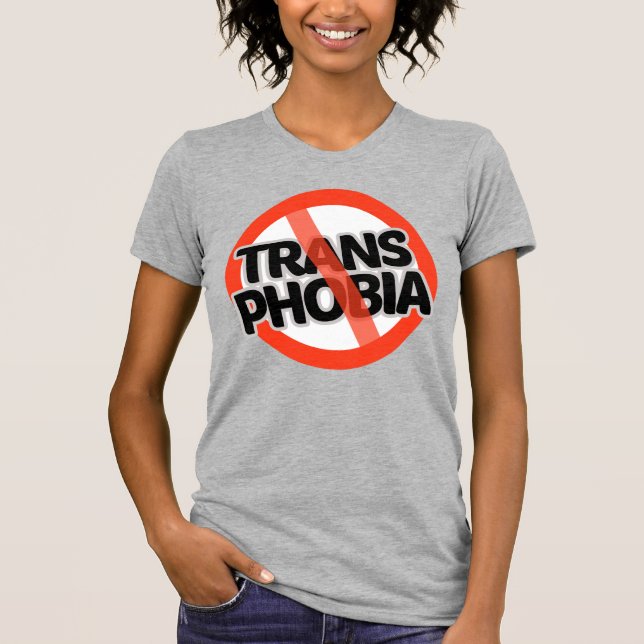 Keine Transphobie T-Shirt (Vorderseite)