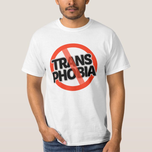 Keine Transphobie T-Shirt (Vorderseite)