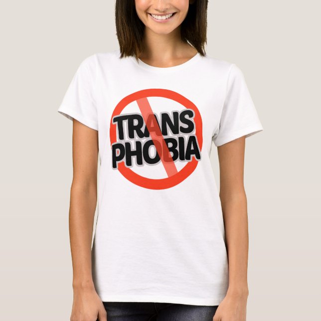 Keine Transphobie T-Shirt (Vorderseite)