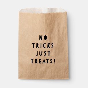 Keine Tricks nur Leckereien Halloween-Bonbons Geschenktütchen