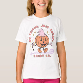 Keine Tricks nur Leckereien Spooky Candy Co Hallow T-Shirt
