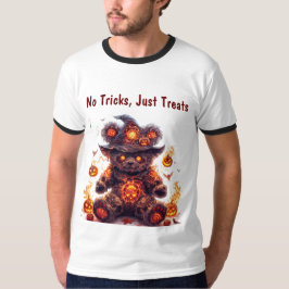Keine Tricks, nur Leckereien. Teddy-Bär. Halloween T-Shirt