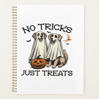 Keine Tricks, nur Leckerlis-Hunde-Halloween-Shirt  Planer