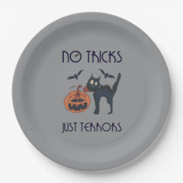 Keine Tricks, nur Schrecken Pappteller