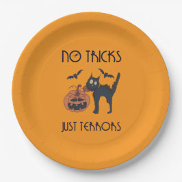 Keine Tricks, nur Schrecken Pappteller