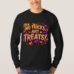KEINE TRICKS, NUR SÜßIGKEITEN! Halloween Pop-Star- T-Shirt