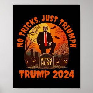Keine Tricks, nur Trumph Trick oder Trump Lustiger Poster