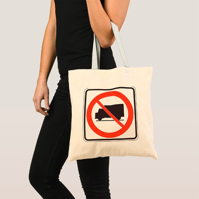 Keine Truck-Sign-Vehicle Tote Bag Tragetasche (Von Creator hochgeladen)