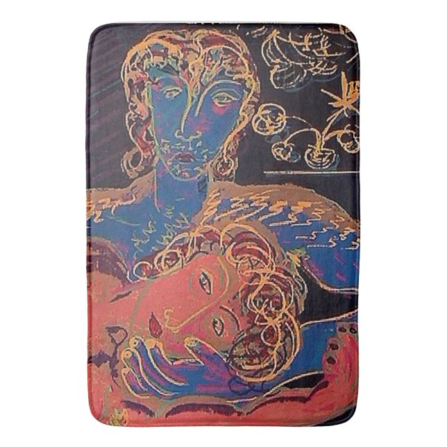 Keine üblen Kleinigkeiten! Badematte (Vorderseite Vertikal)