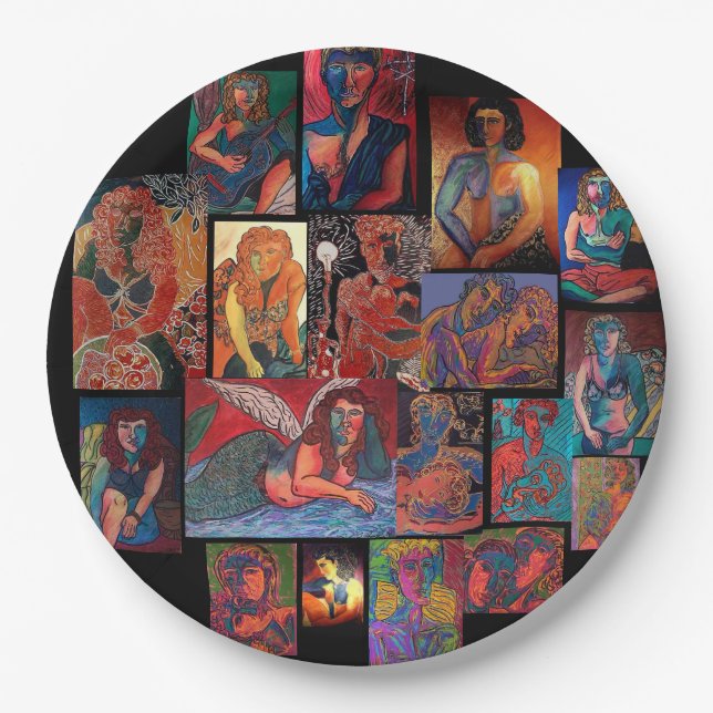 Keine üblen Kleinigkeiten! Party und Dekoration Pappteller (Vorderseite)