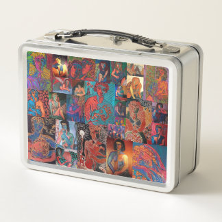 Keine üblen Kleinigkeiten! Zuhause & Live Metal Lu Metall Brotdose