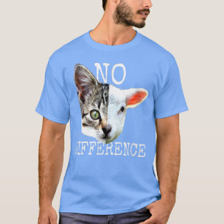 Keine Unterschiede Veganes Sprichwort Vegetarische T-Shirt