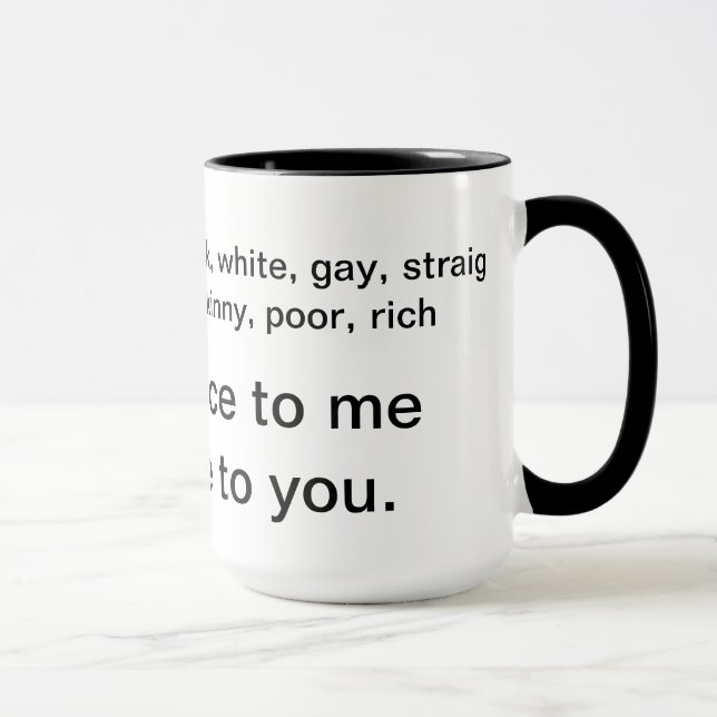 keine Urteil-Tassen Tasse (Rechts)