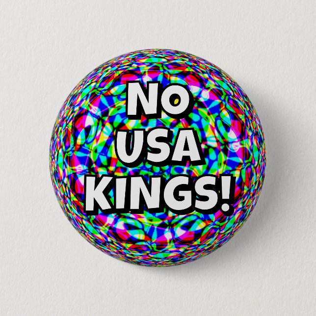 KEINE USA KINGS! BUTTON (Vorderseite)