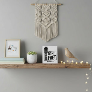 Keine verrückte Gitarre (Philippinen 4:6-7) Fotoplatte