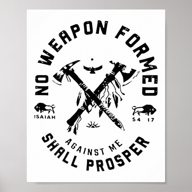 Keine Waffen gegen mich geformt Prosper _1 Poster (Vorne)