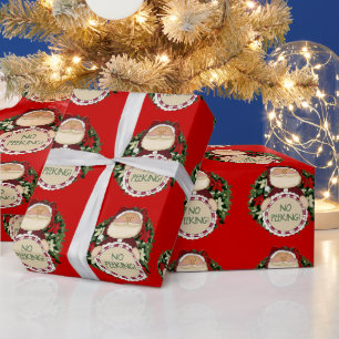 Keine Weihnachtsverpackung Geschenkpapier