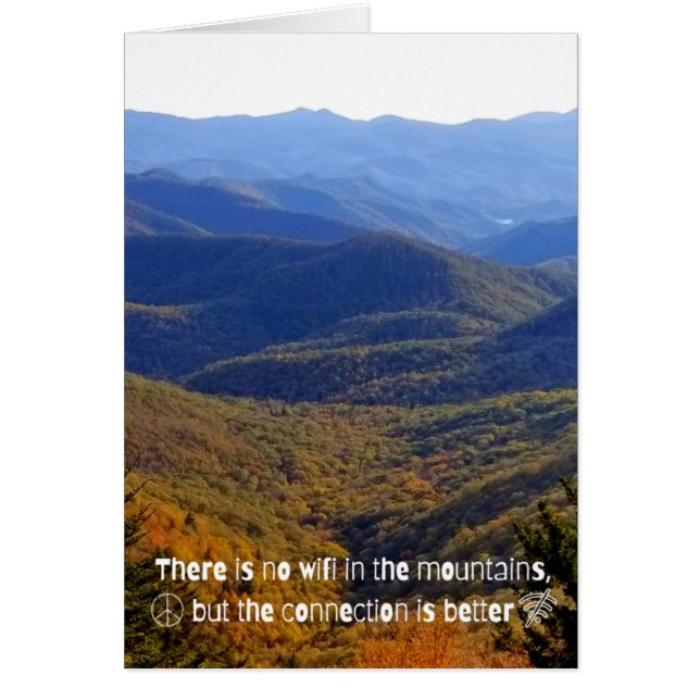 Keine WIFI-Grußkarte (Vorne)