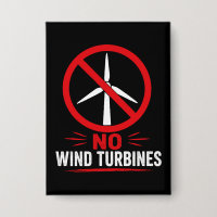 Keine Windkraftanlagen ländlicher Protest