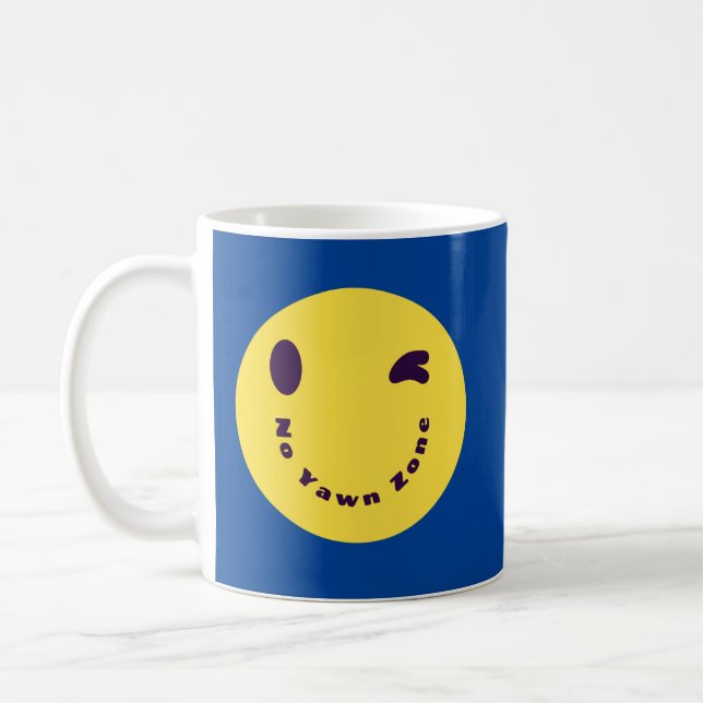 Keine Yawn Zone Blue Tasse (Links)