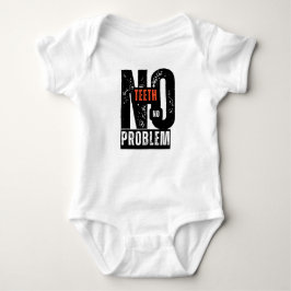 Keine Zähne, kein Problem" - Gum It Like a Pro! Baby Strampler