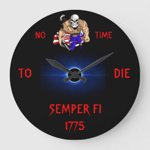 KEINE ZEIT DIE GROßE WANDUHR