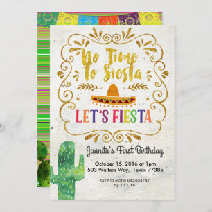 Keine Zeit zum Siesta, ließ uns Einladung