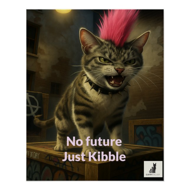 Keine Zukunft, nur Kibble Poster (Vorderseite)