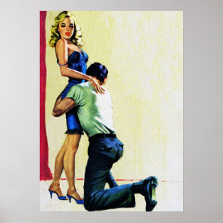 Keine zweite Chance Vintage Puls Magazine Cover Ar Poster