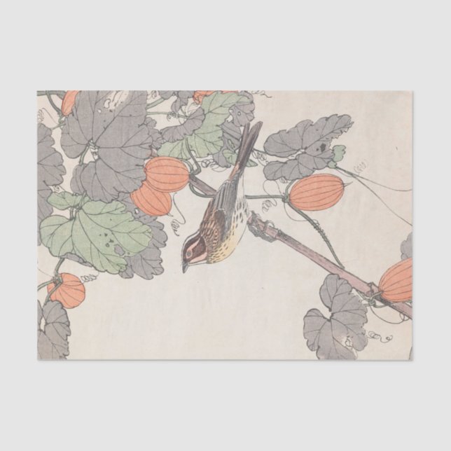 Keinen Kachō Gafu, Pl.38, von Imao Keinen Seidenpapier (Vorderseite)