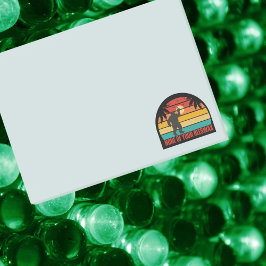 Keiner deiner Bärenwachs-Bigfoot-Mittelfinger Post-it Klebezettel