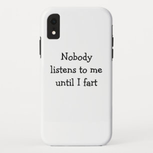 Keiner hört mir den Fall zu. Case-Mate iPhone Hülle