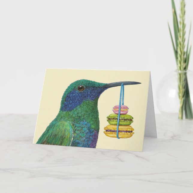 "Keiner von dem roten Sirup für mich." Karte (Vorderseite)