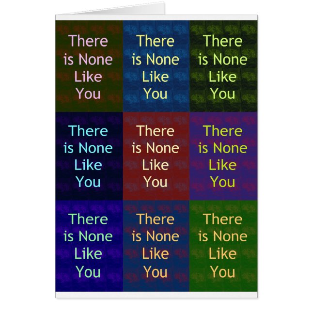 Keiner wie du (Vorne)