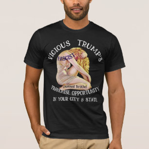 KeinTrump Krieg Iran Bombardierung Tour Hund Trump T-Shirt