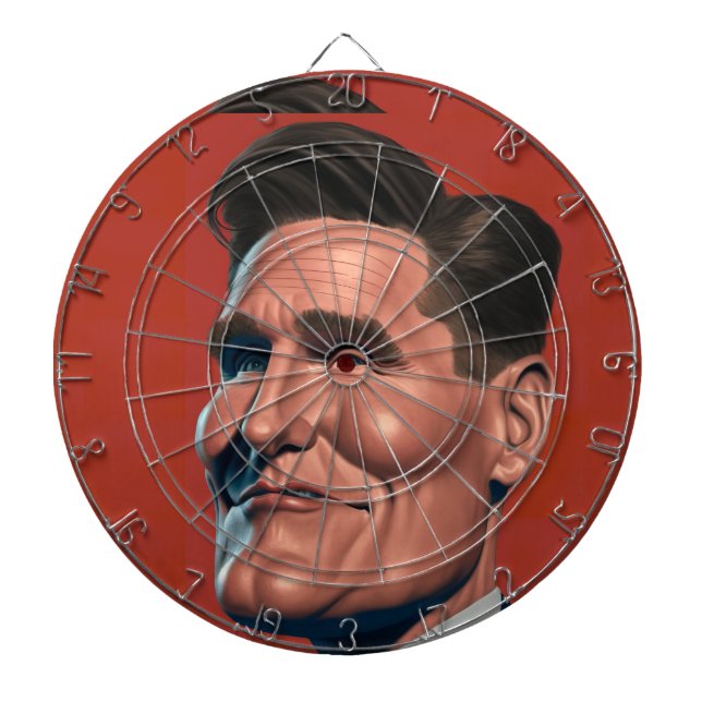 Keir Starmer Dartboard Dartscheibe (vorne)