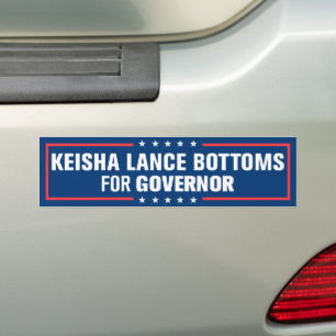 Keisha Lance Bottoms für Gouverneur von Georgia Autoaufkleber