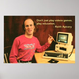 Keith Apicary Bildung Poster