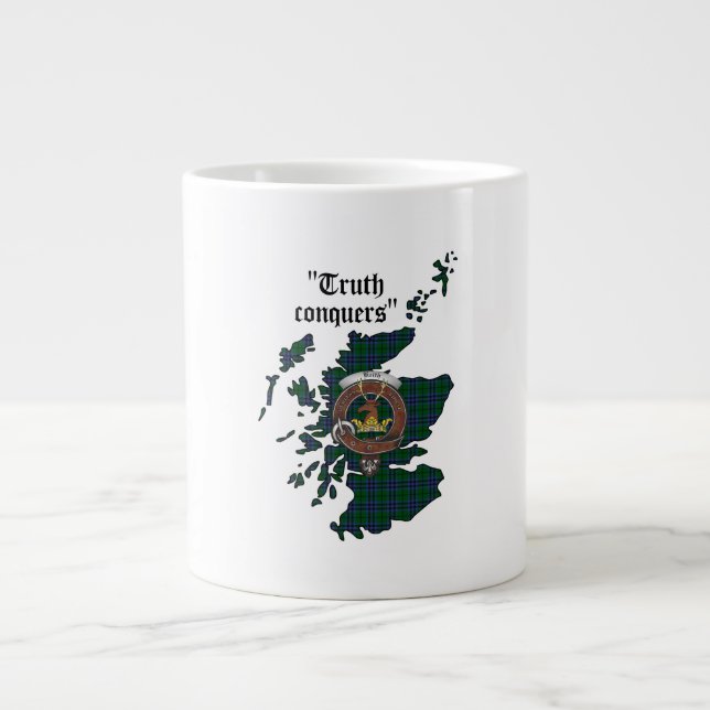 Keith Clan Abzeichen Jumbo Tasse (Vorderseite)