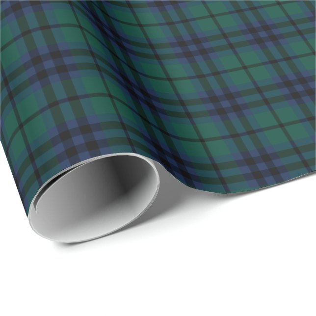 Keith Clan Modern Tartan Geschenkpapier (Rolleneckpunkt)