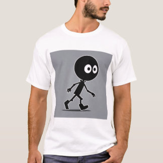 Keith Haring x Bape Cartoon Logo T - Shirt" T-Shirt