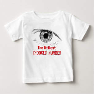 Keith Morris u. die gekrümmte Zahlbabyausstattung Baby T-shirt