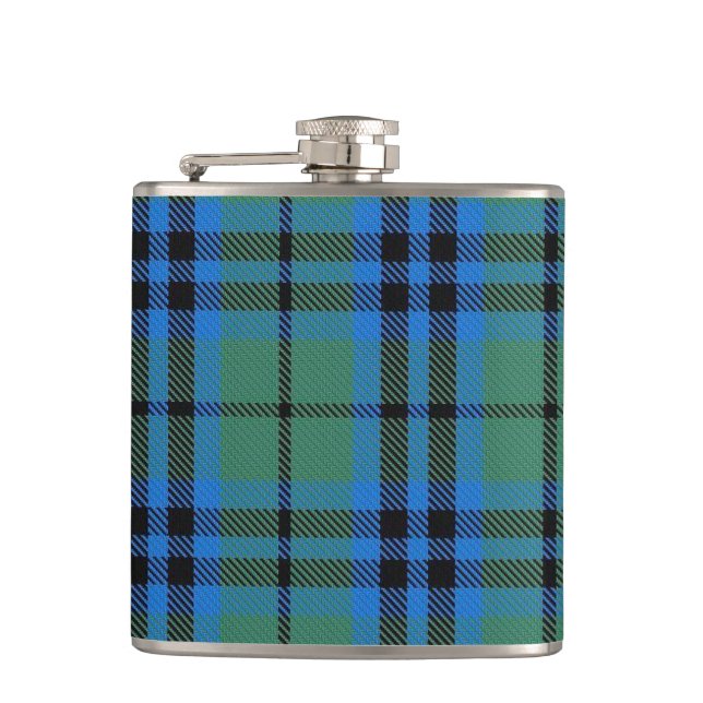 Keithtartan-Flasche Flachmann (Vorderseite)