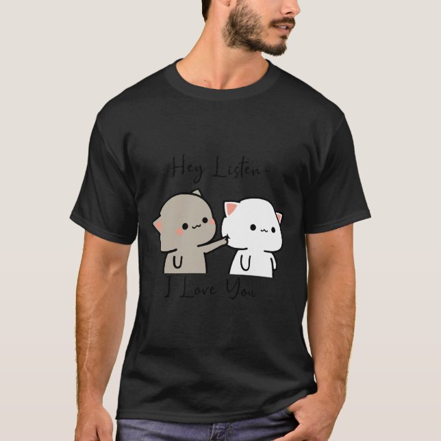Keks cats peach and goma E T-Shirt (Vorderseite)