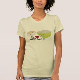 Keks-Liebe-Soßen-lustiges T-Shirt