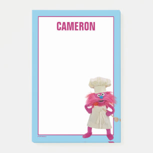 Keks Monster Food Truck Gonger Posing Post-it Klebezettel