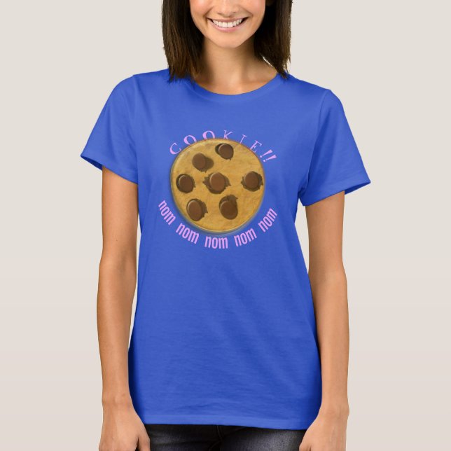 Keks! Nom Nom Nom T - Shirt (Vorderseite)