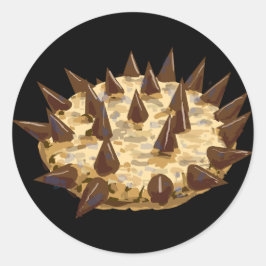 Keks Runder Aufkleber