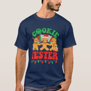 Keks-Tester Lebkuchen Frohe Weihnachten Familie Ch T-Shirt